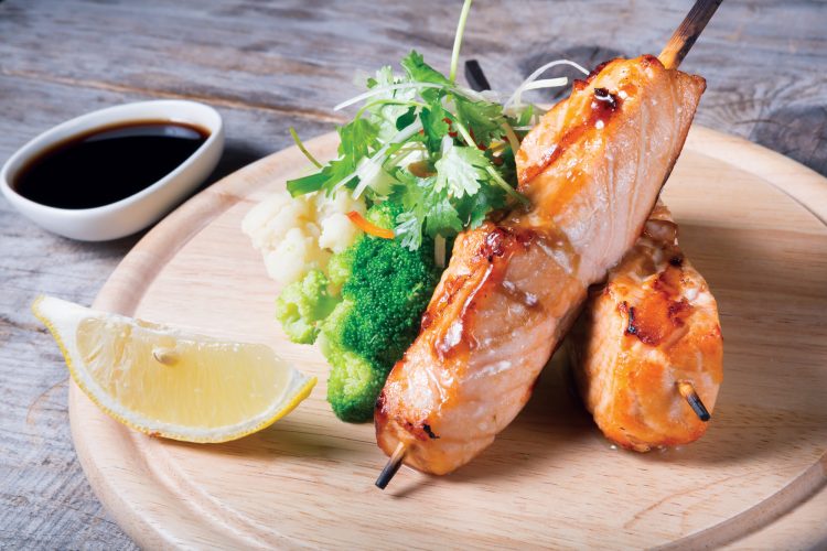 Salmon Skewer Recipe